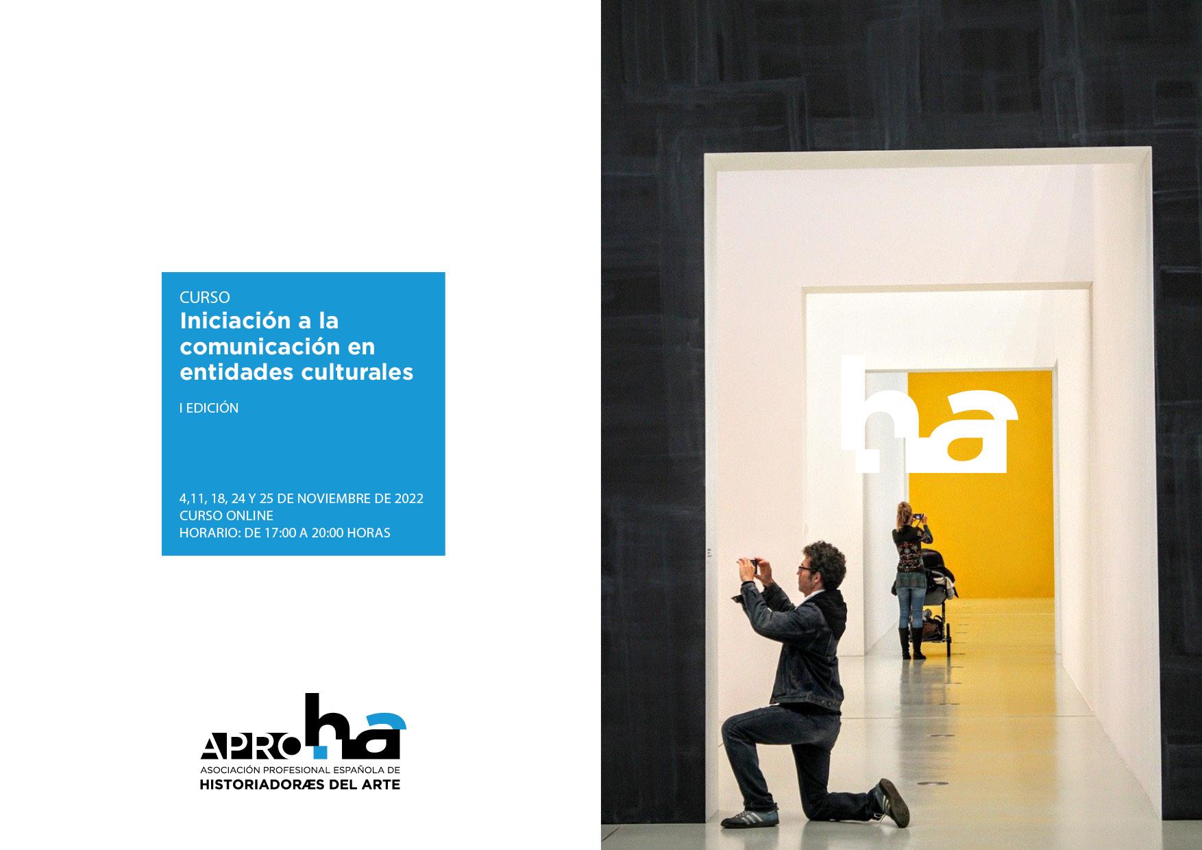 I Edici n Iniciaci n A La Comunicaci n En Entidades Culturales Aproha I Edici n Iniciaci n A La Comunicaci n En Entidades Culturales Aproha